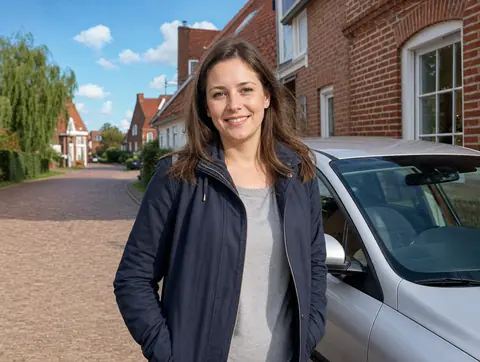 Verkäufer aus Troisdorf mit dem verkauften Fahrzeug